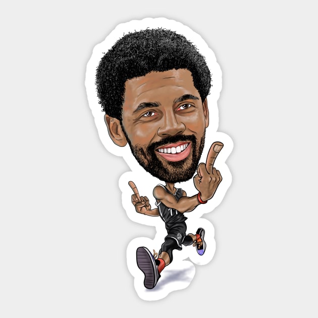 Old School Kyrie Sticker by tabslabred